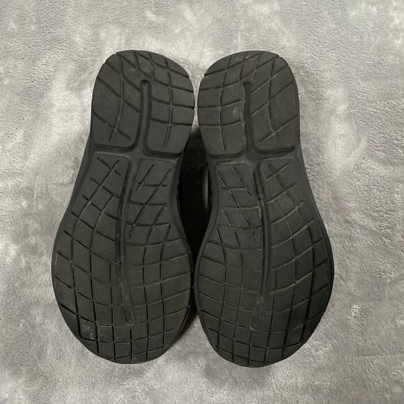 Oofos Oomg Shoes 10.5 Black Slip On Sport Recovery Cushioned Athletic Comfort - Picture 8 of 8